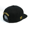 Mode-Baumwollentwerfen flache Rand-Hysteresen-Hüte 100% mit Logo der Stickerei-3d