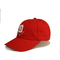 Platten-Baumwollmänner des Baseballmütze-bedeckt der Vati der kundenspezifischen Logo-6 Stickerei-Baseball-Mütze mit einer Kappe